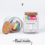 Hand Made Bible Verse Jar. Make God's Word Part Of Your Everyday.