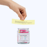 Hand Made Bible Verse Jar. Make God's Word Part Of Your Everyday.