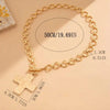 Hammered Cross Pendant